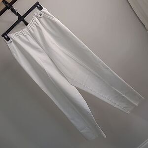 Donnkenny D.K. Gold white cotton pants 2 pockets